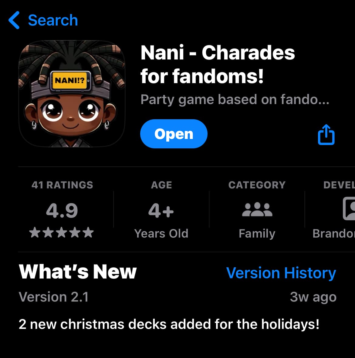 Nani!? The Fandom Charades Game